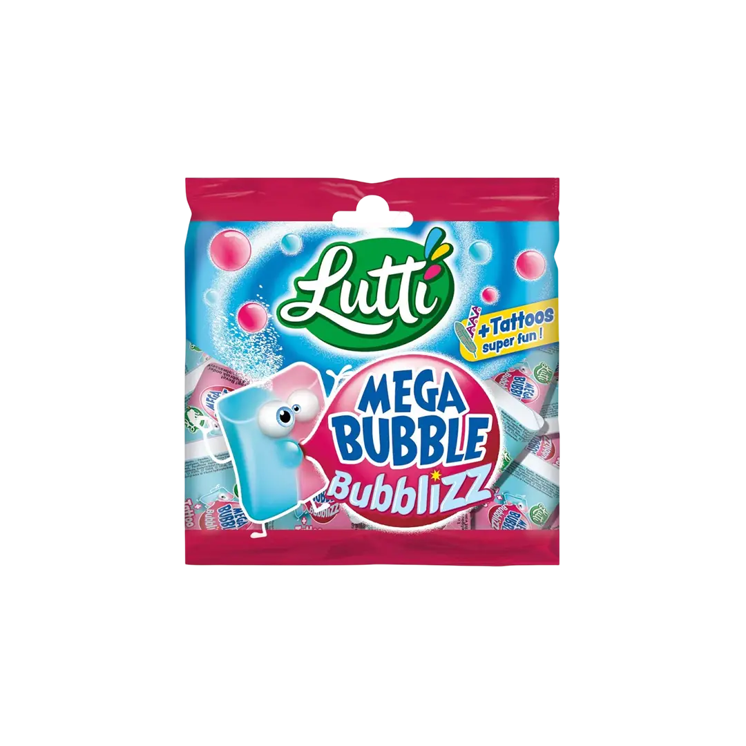 [LUTTIMEGABUBBLE] Lutti Mega Bubble Boite de 200