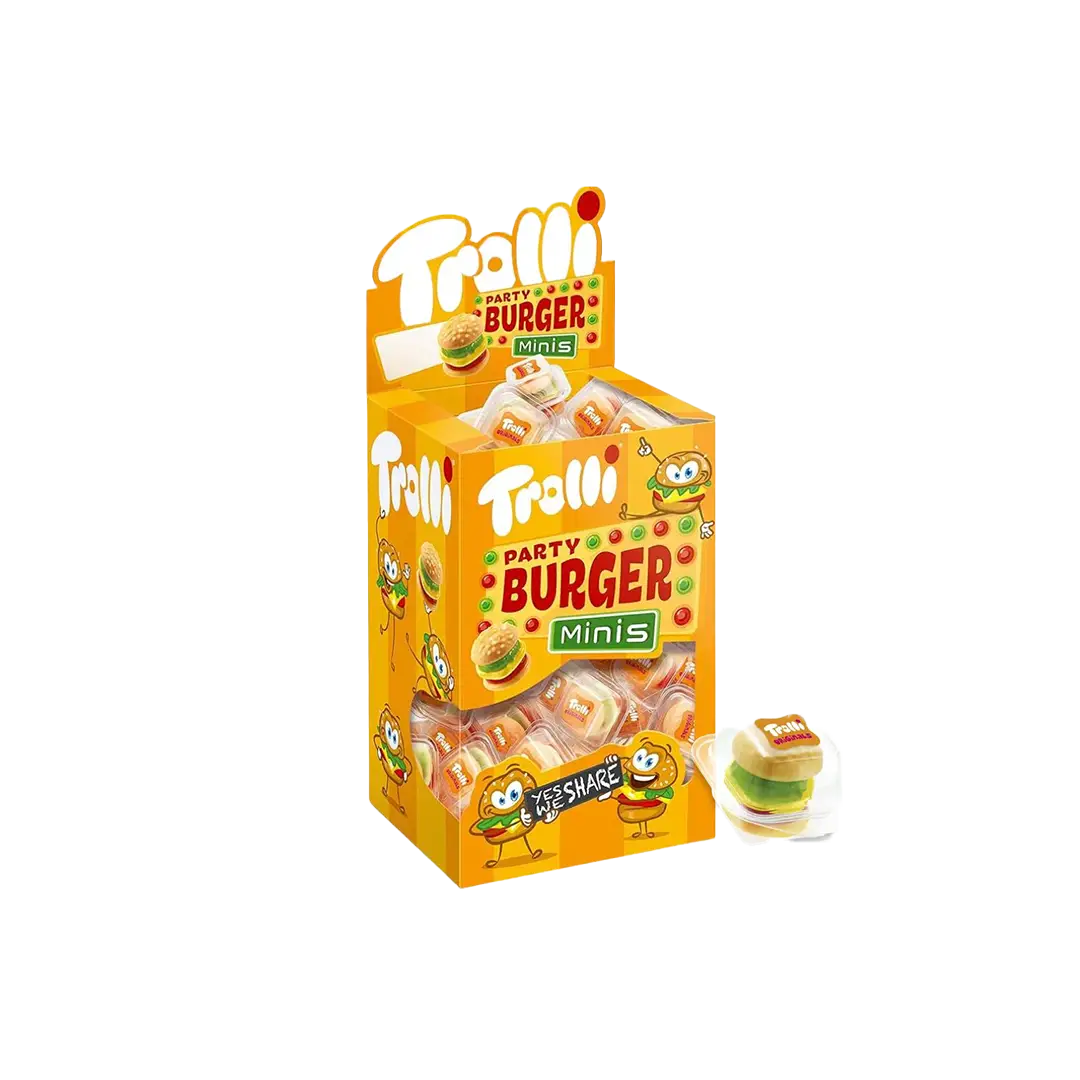 [TROLLIMINIBURGER] Trolli Mini Burger Boite de 80